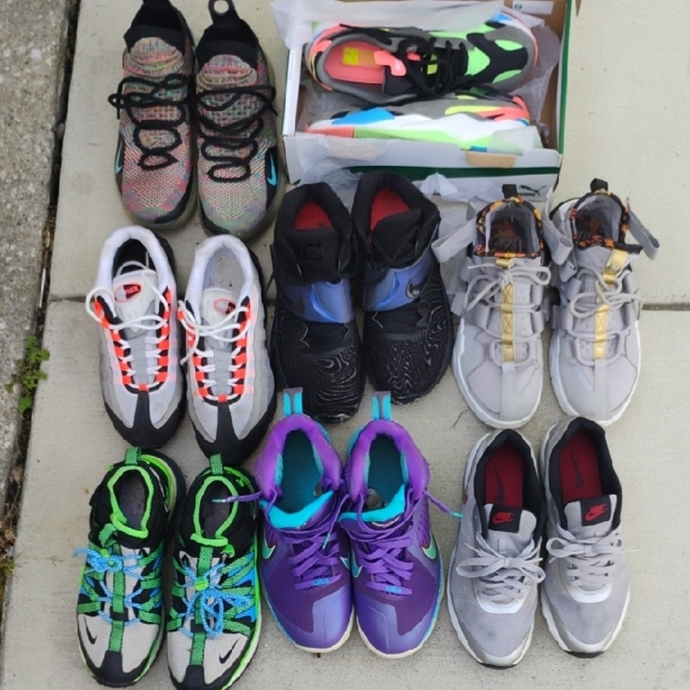 Colorful Athletic Sneakers Collection